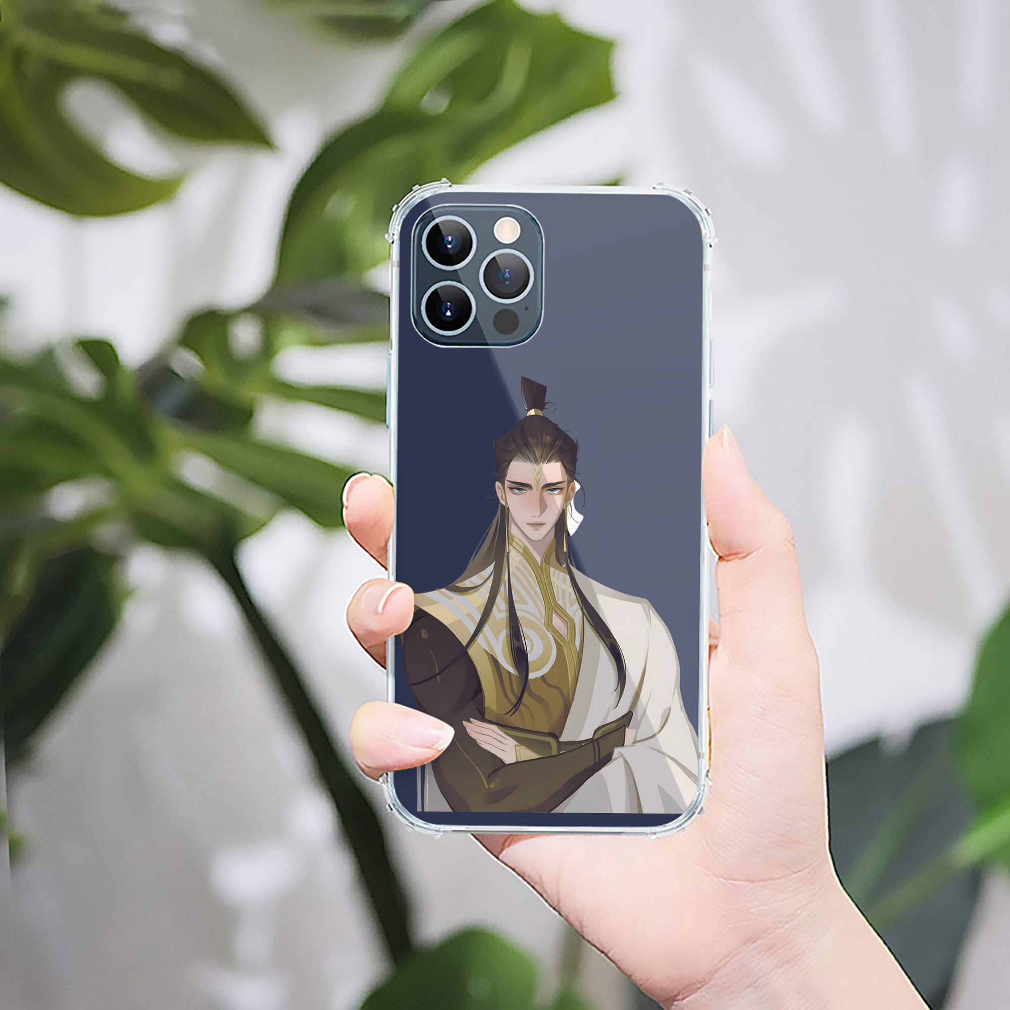 （画像用） Ne Zha 2 ナタ 魔童の大暴れ 【iPhone 12シリーズ対応】透明スマホケース（クリアソフトケース）